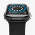ACS05458 - Apple Watch Ultra (Apple Watch (49mm)) Case Thin Fit in black showing the front